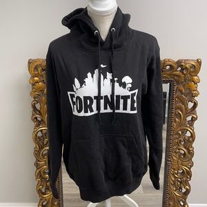 Knight Fortnite Black Hoodie Men Size XL
